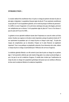 Patient âgé et temps de prise en charge aux urgences