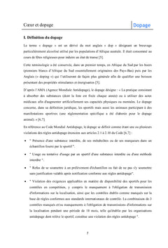 Coeur et dopage