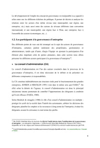 Gouvernance
