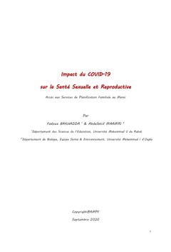 Impact du COVID-19 sur la Santé Sexuelle et Reproductive