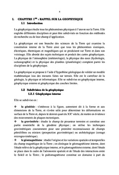 les méthodes de filtrage dans la recherche géophysique