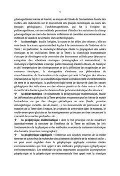 les méthodes de filtrage dans la recherche géophysique