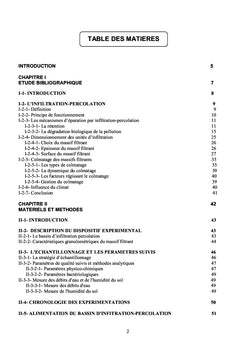 Traitement des eaux usées domestiques par infiltration-percolation
