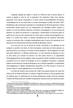 Le traitement judiciaire des victimes du viol au Tchad: