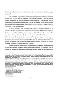 Le traitement judiciaire des victimes du viol au Tchad: