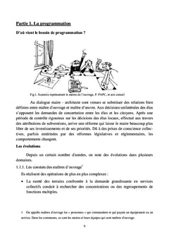 La programmation architecturale et urbaine au profit des étudiants