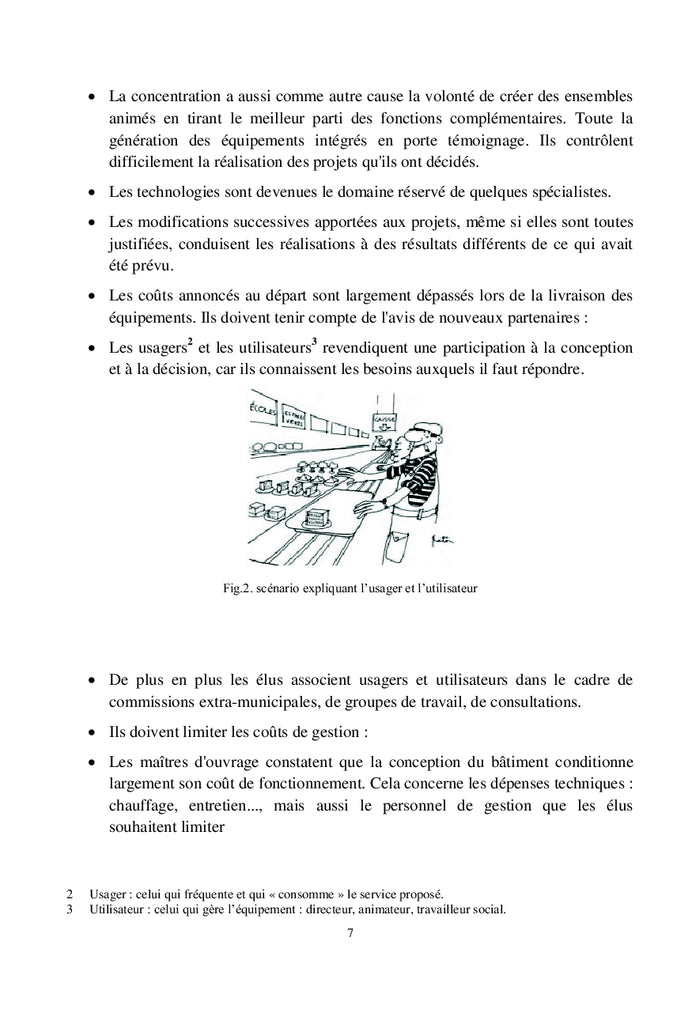 La programmation architecturale et urbaine au profit des étudiants