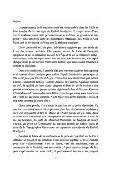 Identité et altérité dans l'écriture algérienne et arabe