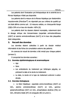 HEPATITE CHRONIQUE VIRALE C