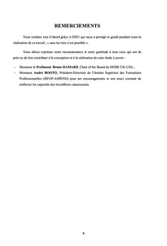 Formation du personnel étatique et performance des ressources humaines
