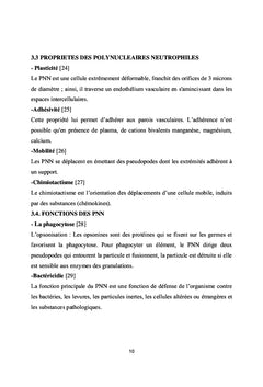 Neutropenie: profil épidémiologique, clinique et étiologique