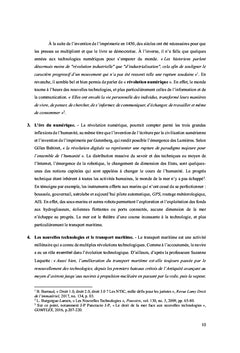 Le droit maritime à l'heure des nouvelles technologies