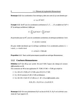 Problème de Courbure Scalaire Prescrite sur une Variété Riemannienne