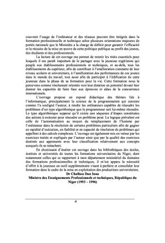 Analyse Algorithmique et Programmation en C