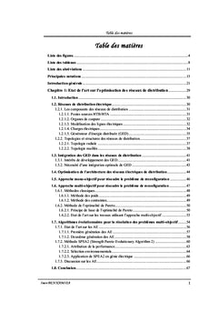 Architecture optimale des réseaux électriques de distribution