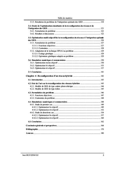 Architecture optimale des réseaux électriques de distribution