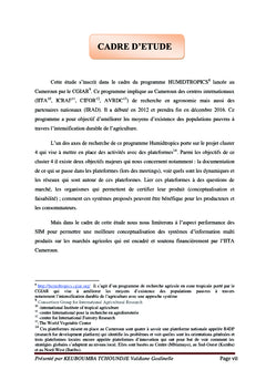 Performances des systèmes d'informations sur les marchés agricoles