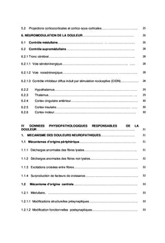 Douleurs Chroniques en Neurochirurgie