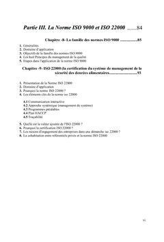Hygiène et Sécurité des Aliments