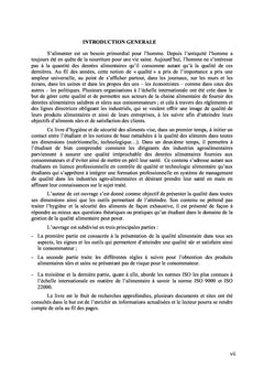 Hygiène et Sécurité des Aliments