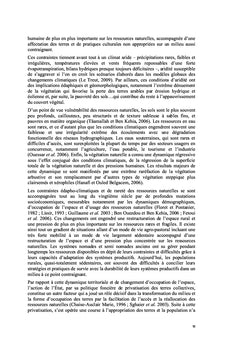 La désertification en zones arides tunisiennes