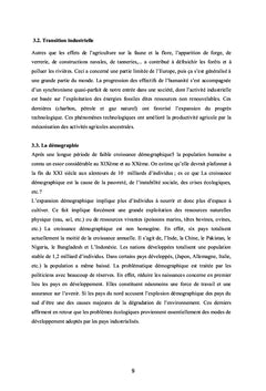Environnement et développement durable