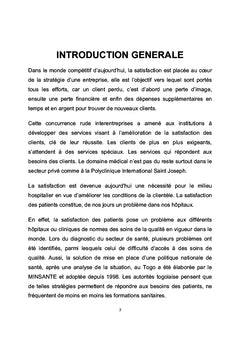 Marketing hospitalier: la satisfaction des patients hospitalisés