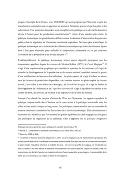 Contrats publics et politiques économiques