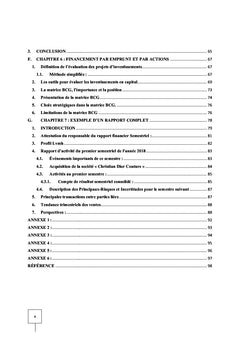 Finance et Management Stratégique