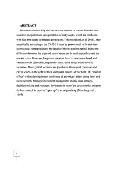 Finance et Management Stratégique