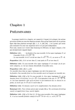 Sur une topologie