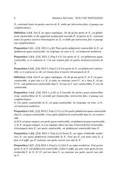 Sur une topologie