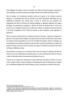 A l'ecole des droits de l'homme