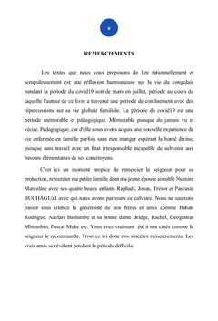 LA RDC FACE AUX DEFIS DU COVID19