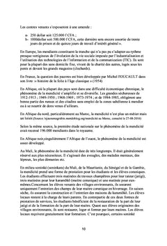 Problématique de la mendicité des enfants