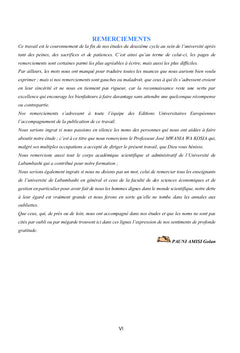 Analyse de l'efficacité des instruments de la politique monétaire