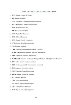 Analyse de l'efficacité des instruments de la politique monétaire