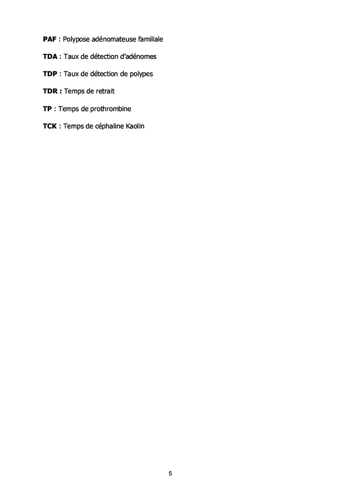 Les polypes du colon et du rectum