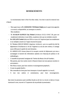Architecture et Equipements Culturels