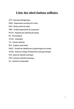 Outils d'éducation thérapeutique à destination des patientes