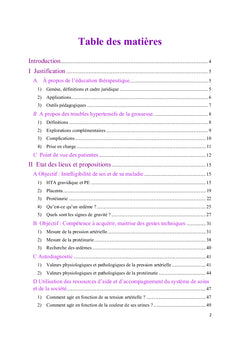 Outils d'éducation thérapeutique à destination des patientes