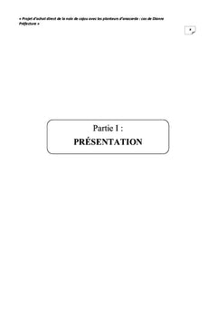 Projet d'achat direct de la noix de cajou