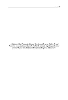 PHILOSOPHIE DE DEVELOPPEMENT INFORMATIQUE