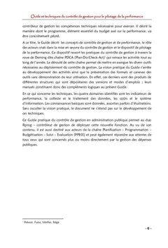 Outils et techniques du contrôle de gestion