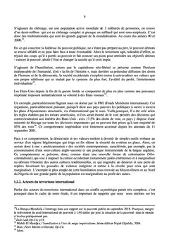 Le terrorisme international