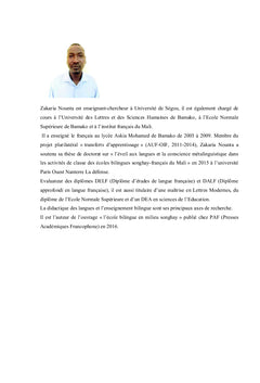 Questions de langues nationales dans le contexte malien