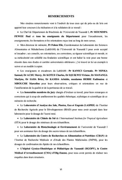 Contrôle de la qualité des aliments de complément