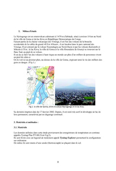 La Surveillance Thermique du Volcan Nyiragongo