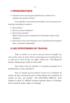 Révélation du mystère de Dieu dans la Bible