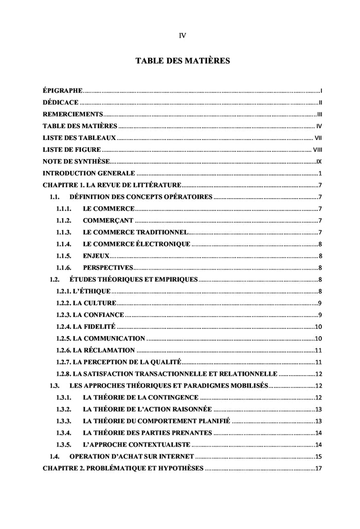 Du Commerce Traditionnel au Commerce Electronique